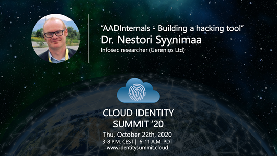 Cloud Identity Summit 020