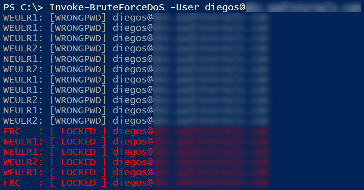 brute-force DoS